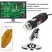 1600x Dijital Mikroskop Usb Hd  8 Led Digital Microscobe